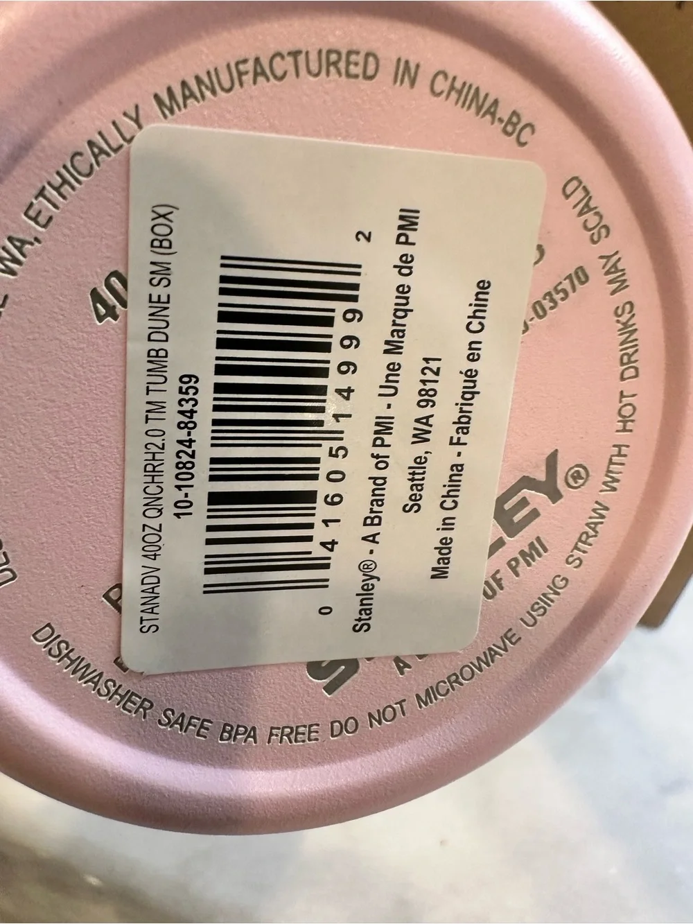 Stanley Disney Minnie Mouse Pink 40oz Quencher H20 Tumbler with Handle - Picture 8 of 12